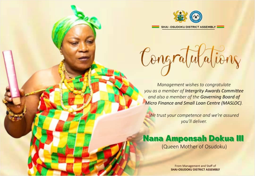 Nana Amponsah Dokua III (Queen Mother of Osudokua