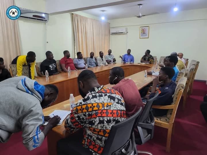 SHAI-OSUDOKU DCE ENGAGES GPRTU CHAIRMEN AND OKADA RIDERS.