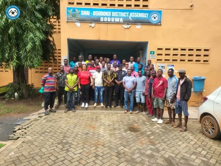 SHAI-OSUDOKU DCE ENGAGES GPRTU CHAIRMEN AND OKADA RIDERS.