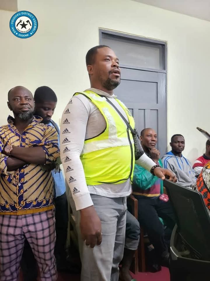 SHAI-OSUDOKU DCE ENGAGES GPRTU CHAIRMEN AND OKADA RIDERS.