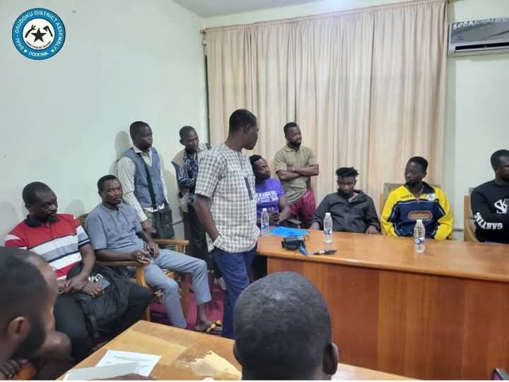 SHAI-OSUDOKU DCE ENGAGES GPRTU CHAIRMEN AND OKADA RIDERS.