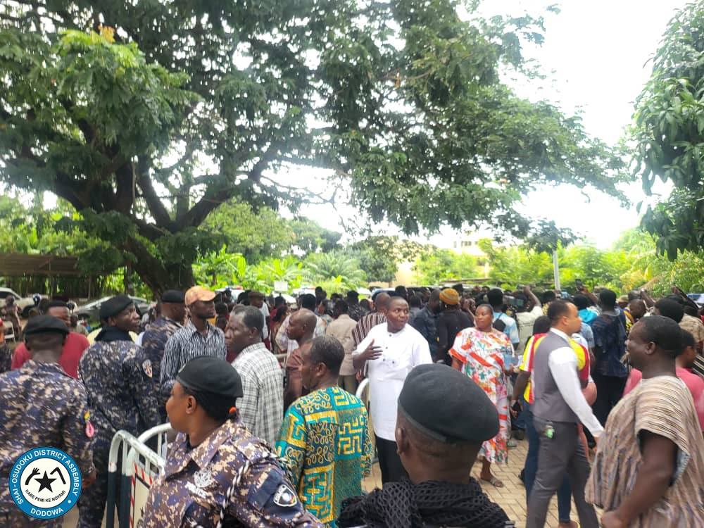 HON.IGNATIOUS GODFRED  DORDOE GETS 100 PERCENT APPROVAL AS DISTRICT CHIEF EXECUTIVE FOR THE SHAI-OSUDOKU DISTRI