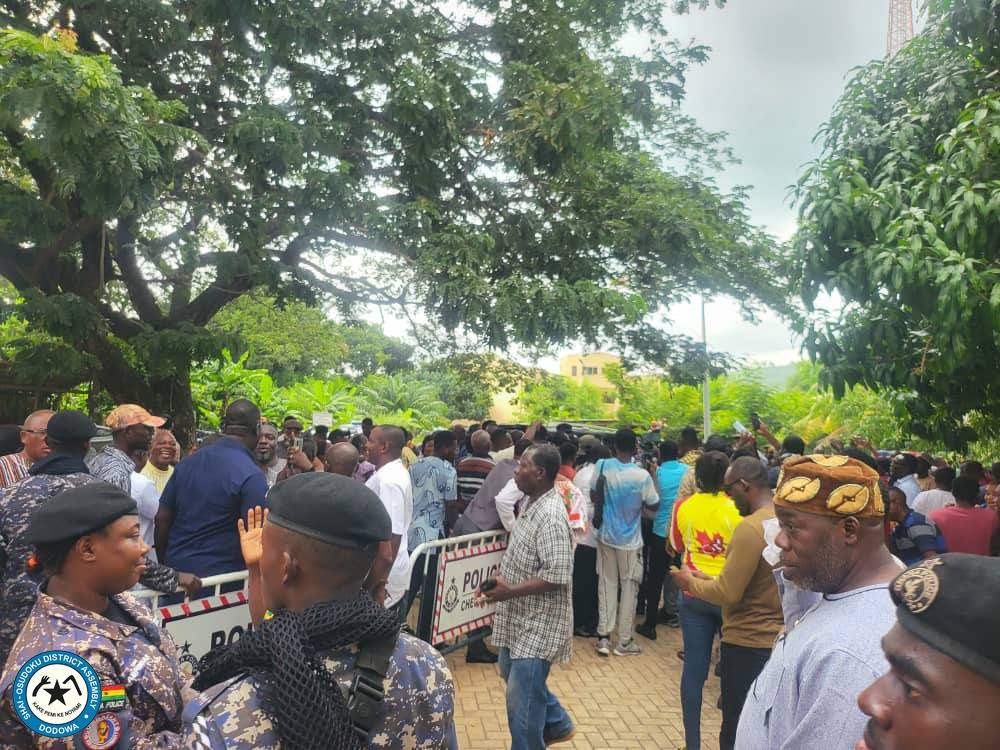 HON.IGNATIOUS GODFRED  DORDOE GETS 100 PERCENT APPROVAL AS DISTRICT CHIEF EXECUTIVE FOR THE SHAI-OSUDOKU DISTRI