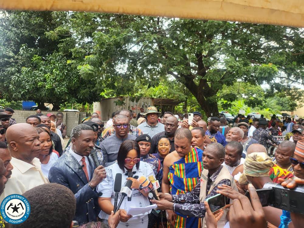 HON.IGNATIOUS GODFRED  DORDOE GETS 100 PERCENT APPROVAL AS DISTRICT CHIEF EXECUTIVE FOR THE SHAI-OSUDOKU DISTRI