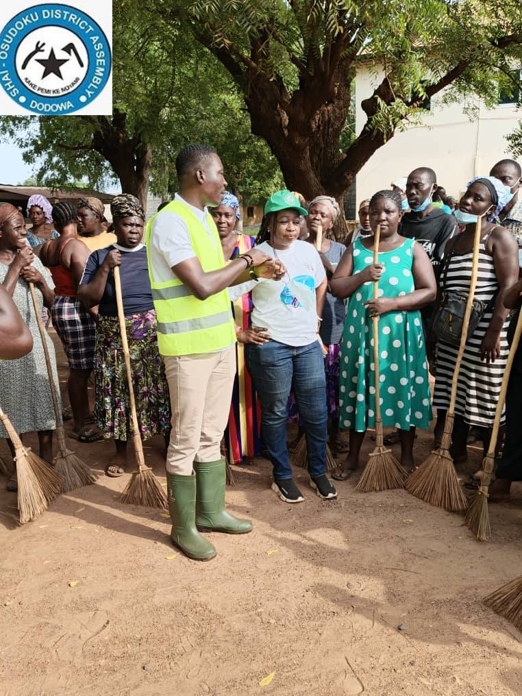 SHAI-OSUDOKU DCE SPEARHEADS CLEAN-UP EXERCISE AT KORDIABE.