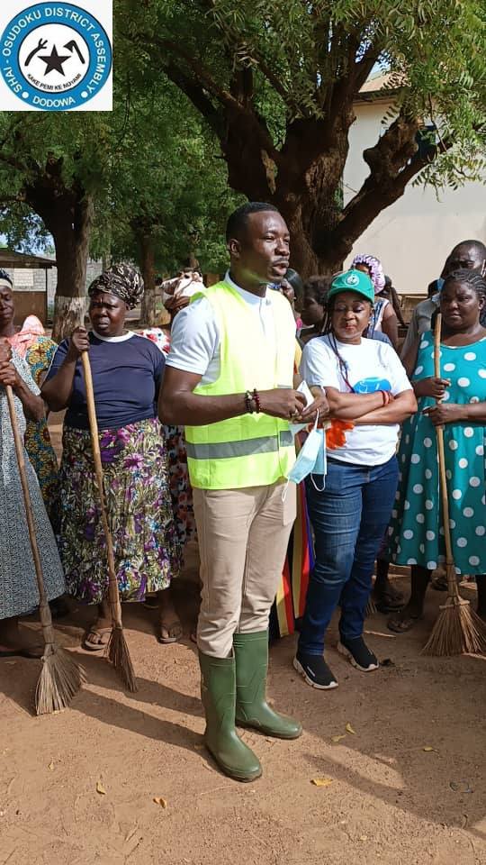 SHAI-OSUDOKU DCE SPEARHEADS CLEAN-UP EXERCISE AT KORDIABE.