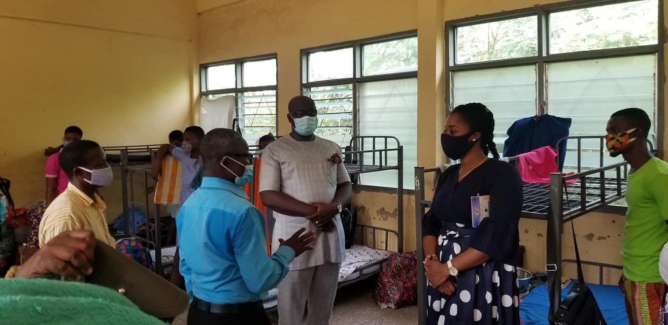 Soda, Shai-Osudoku District Assembly, Hon. Daniel Teye AkuffoDCE Welcomes Students Back to School