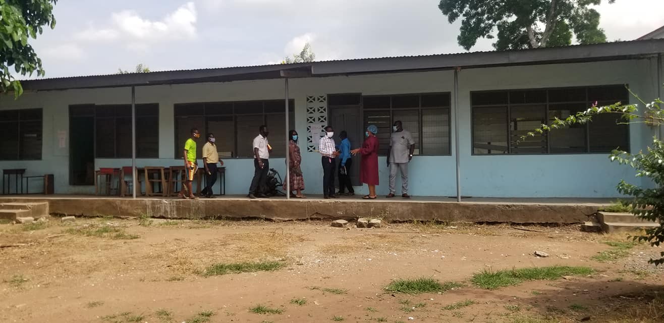 Soda, Shai-Osudoku District Assembly, Hon. Daniel Teye AkuffoDCE Welcomes Students Back to School