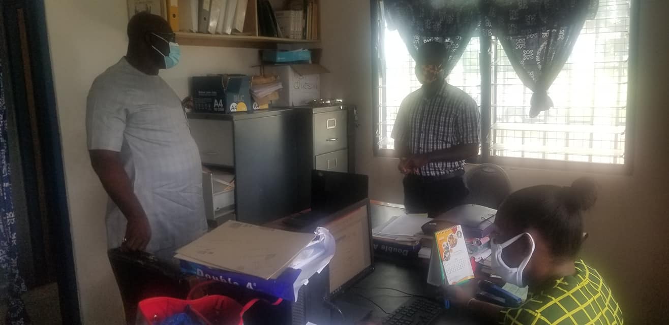 Soda, Shai-Osudoku District Assembly, Hon. Daniel Teye AkuffoDCE Welcomes Students Back to School