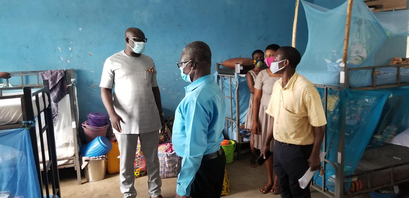 Soda, Shai-Osudoku District Assembly, Hon. Daniel Teye AkuffoDCE Welcomes Students Back to School