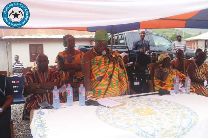 SHAI-OSUDOKU DISTRICT ASSEMBLY HANDS OVER AGOMEDA POLICE STATION TO DIVISIONAL POLICE ADMINISTRATION.