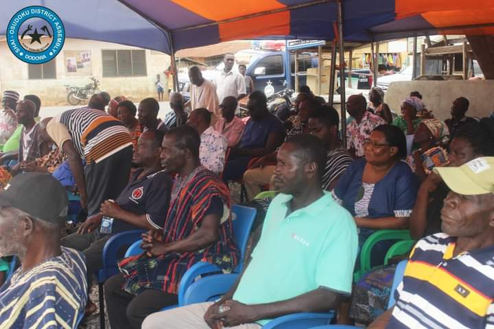 SHAI-OSUDOKU DISTRICT ASSEMBLY HANDS OVER AGOMEDA POLICE STATION TO DIVISIONAL POLICE ADMINISTRATION.