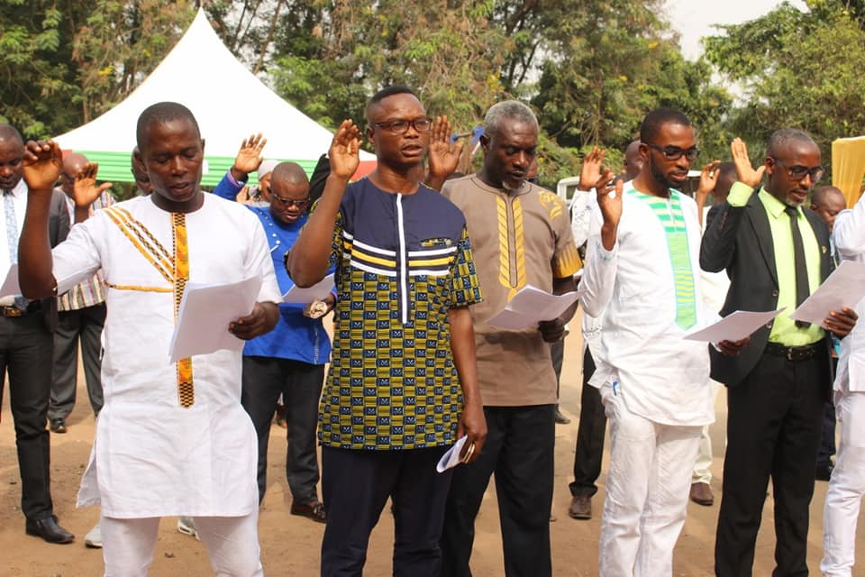 The Inauguration and Induction Ceremony of Assembly Members 0­­f The Shai-Osudoku District.