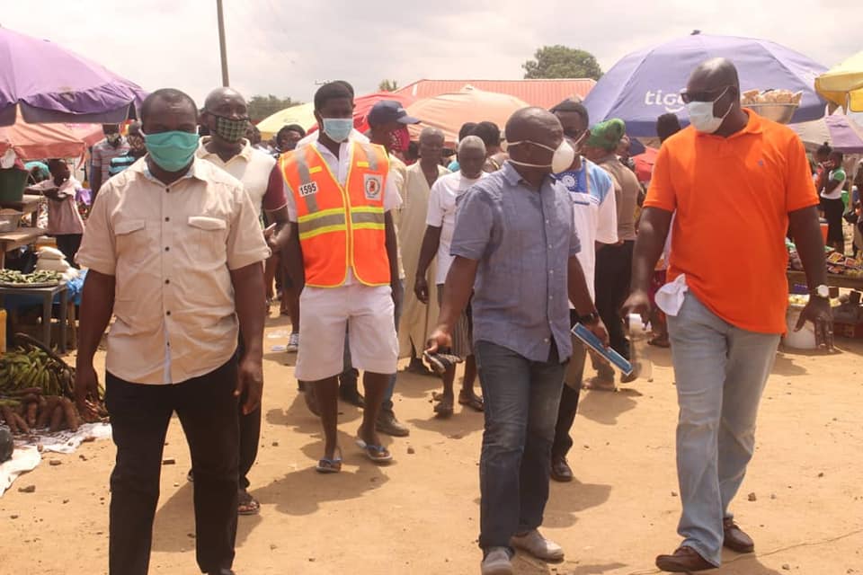 Shai-Osudoku District Assembly Launch Wear your Mask Campaign, SODA, Dodowa