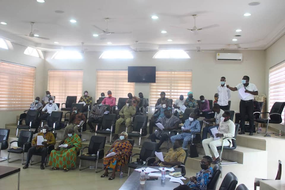 Shai-Osudoku District Assembly holds 1st Ordinary Meeting.