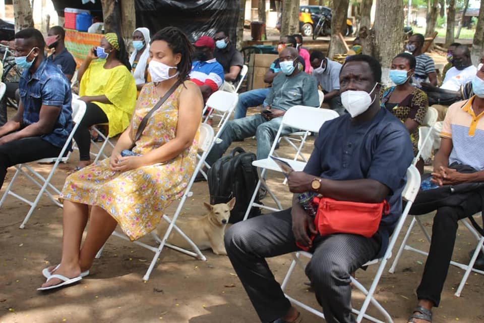 Ghana Poultry Project Trainees Inaugurated in Shai-Osudoku District.