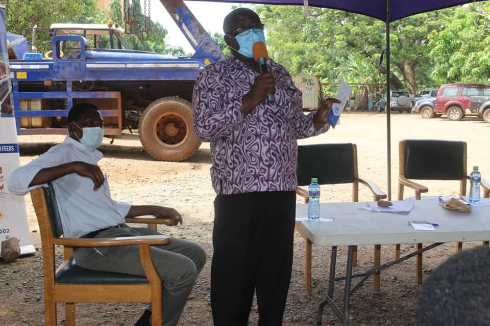 Ghana Poultry Project Trainees Inaugurated in Shai-Osudoku District.