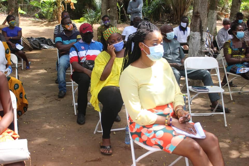Ghana Poultry Project Trainees Inaugurated in Shai-Osudoku District.