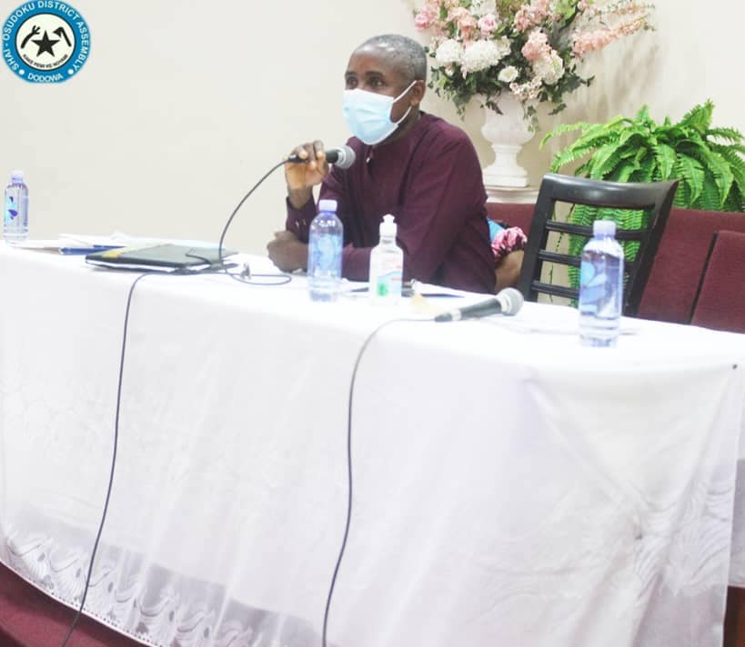 New DCE Presents First Sessional Address at the 2nd Ordinary Meeting of the 2nd Session of the 7th Assembly.