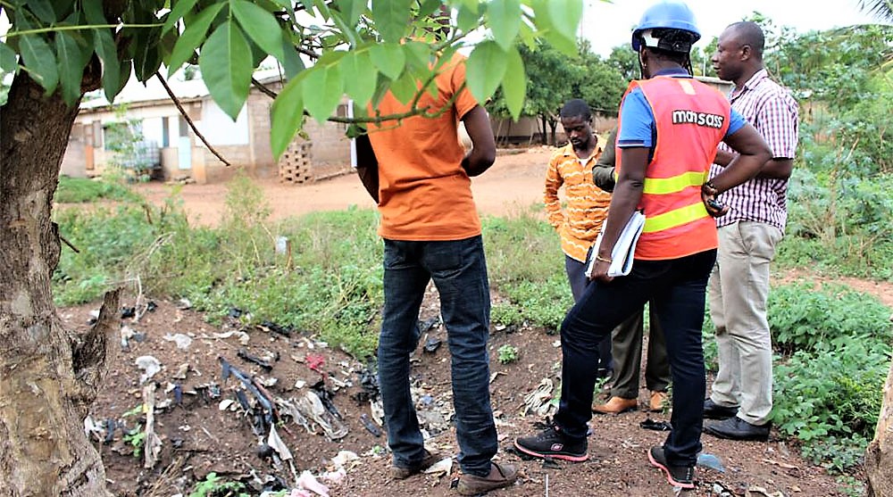 A Tour to Proposed Sites for Toilet Facilities
