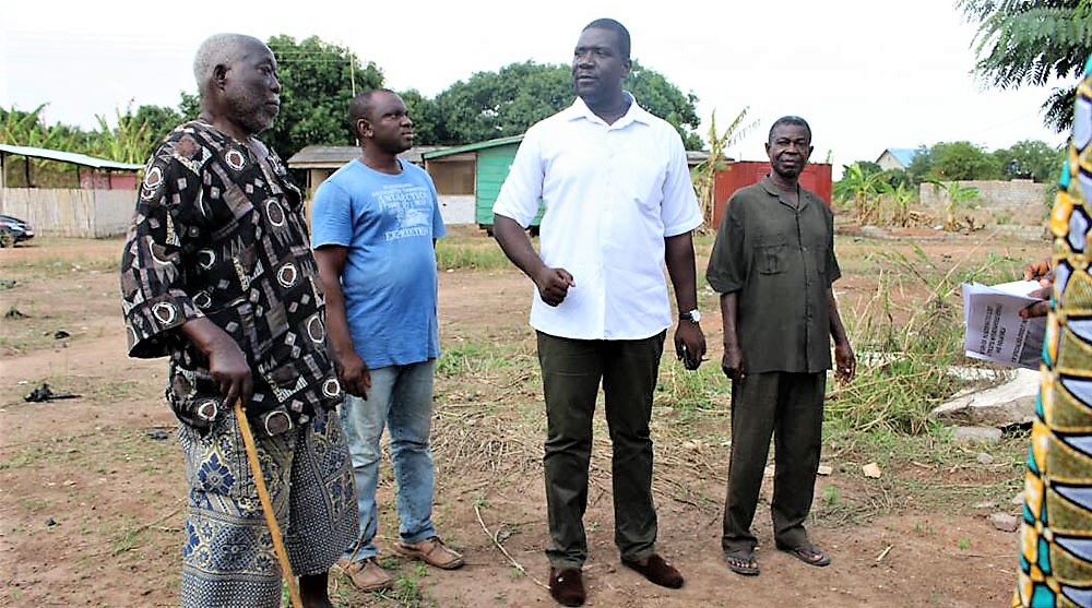 A Tour to Proposed Sites for Toilet Facilities