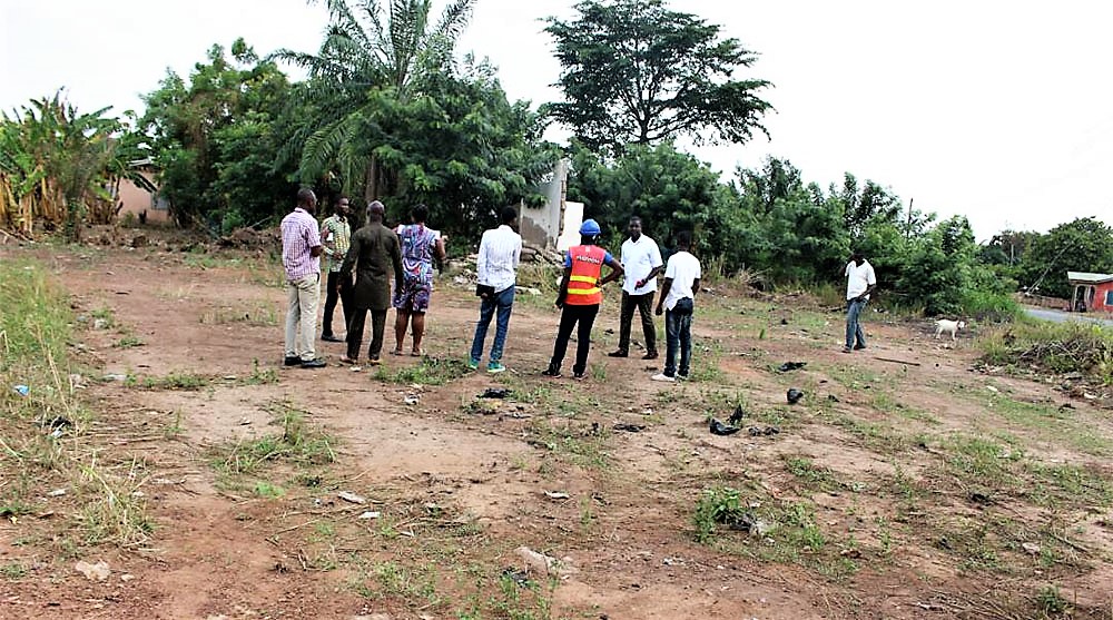 A Tour to Proposed Sites for Toilet Facilities