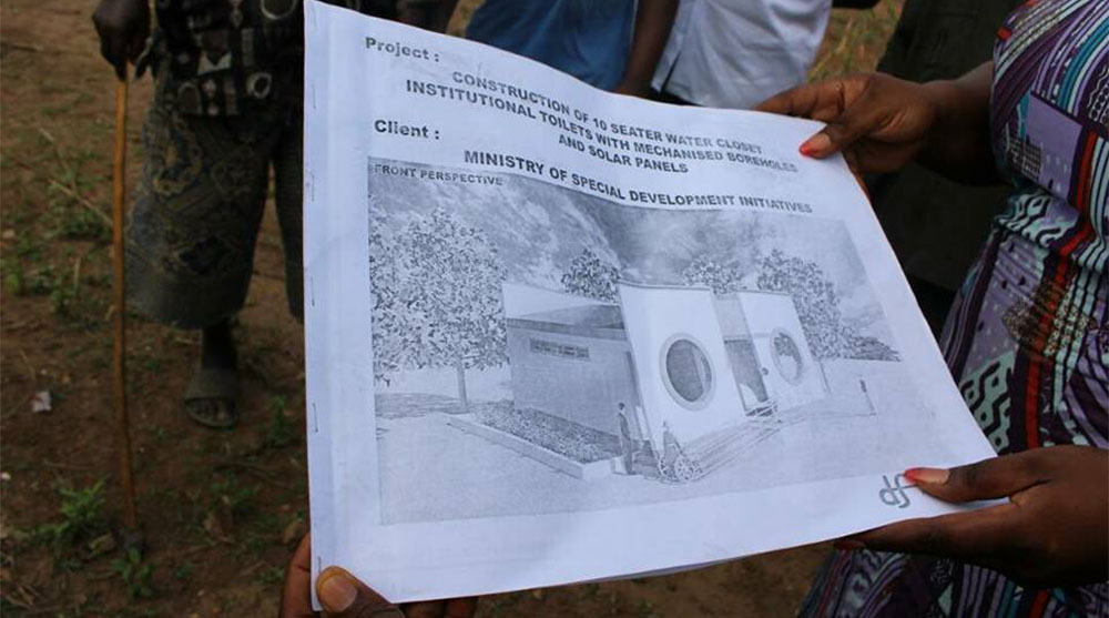 A Tour to Proposed Sites for Toilet Facilities
