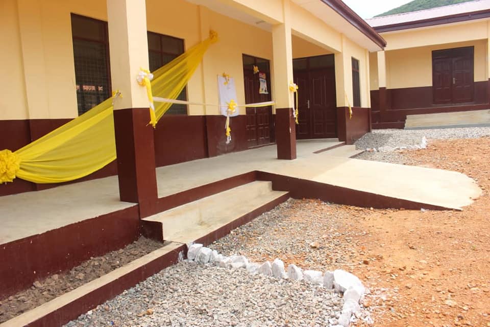 Shai-Osudoku District Assembly Commissions Classroom Blocks at Four Venues in the District, District Chief Executive(DCE)of the Shai-Osudoku District Assembly Hon. Daniel Akuffo 