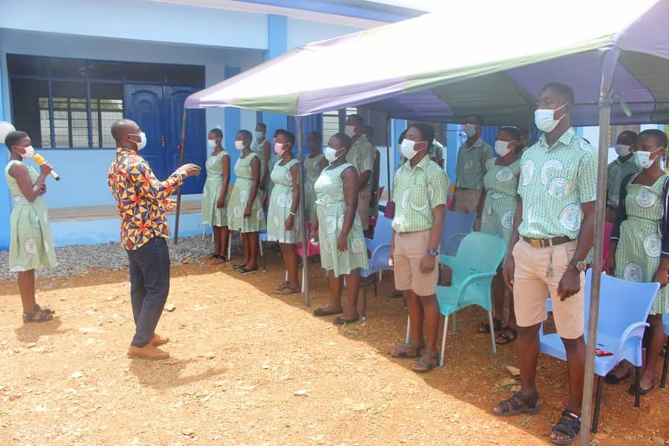 Shai-Osudoku Assembly Commissions 6-Units Classroom Block and 16-Seater Toilet Facility.
