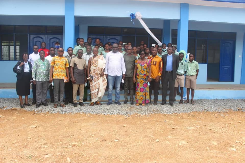 Shai-Osudoku Assembly Commissions 6-Units Classroom Block and 16-Seater Toilet Facility.