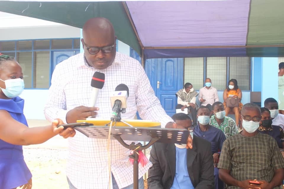 Shai-Osudoku Assembly Commissions 6-Units Classroom Block and 16-Seater Toilet Facility.