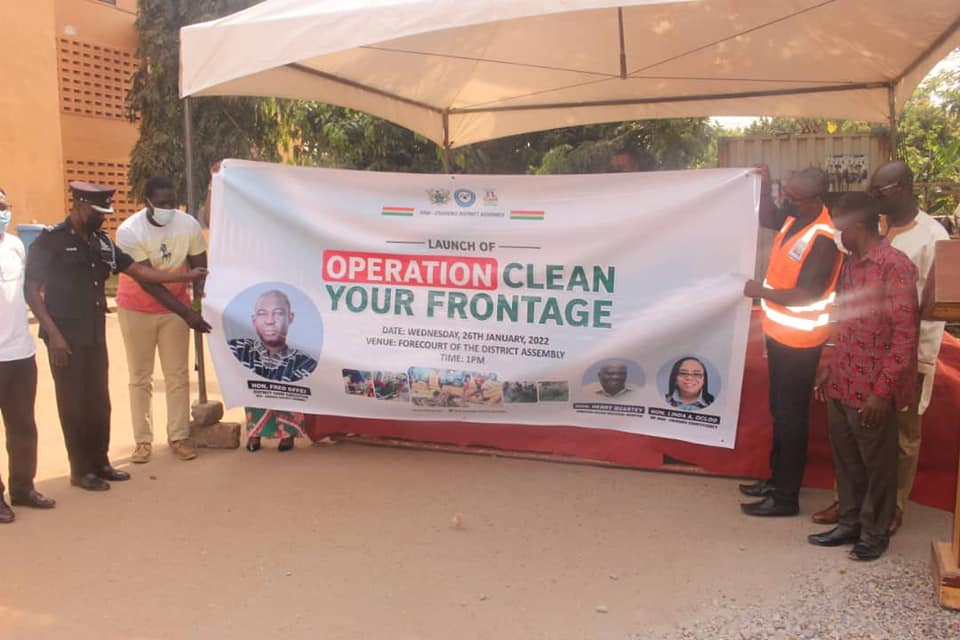 Shai-Osudoku District Assembly Launches Operation Clean Your Frontage