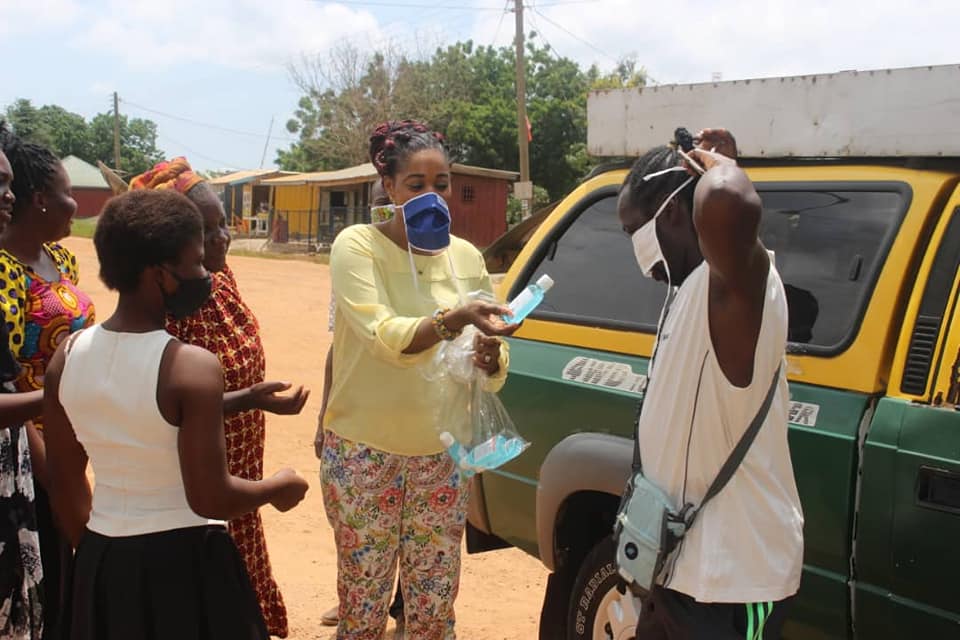 Shai-Osudoku District Assembly Distributes Protective Items to Residents, SODA, COVID19, SODA, Dodowa,Ghana