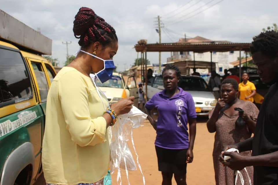 Shai-Osudoku District Assembly Distributes Protective Items to Residents, SODA, COVID19, SODA, Dodowa,Ghana
