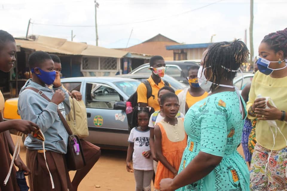 Shai-Osudoku District Assembly Distributes Protective Items to Residents, SODA, COVID19, SODA, Dodowa,Ghana
