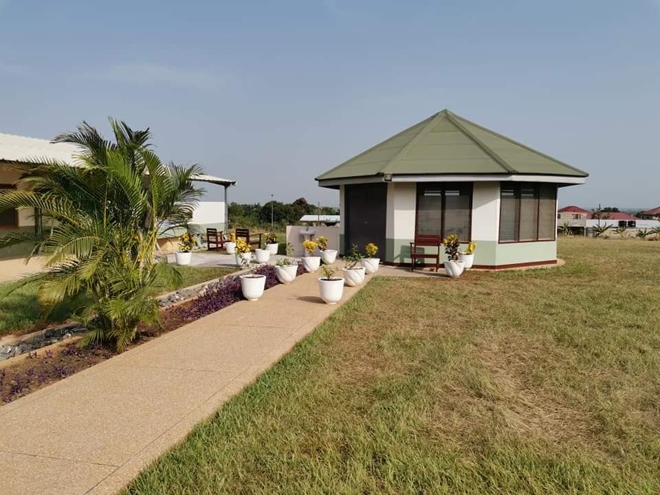 Shai-Osudoku District Hospital, Dodowa used five days to construct its COVID-19 holding Center