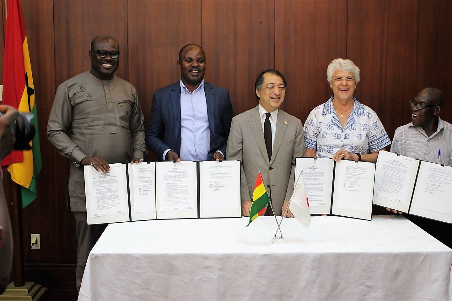 Japan Supports Shai-Osudoku District Assembly on Local Projects