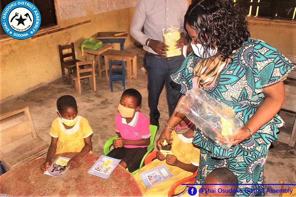 Shai-Osudoku District Observes My First Day at School.