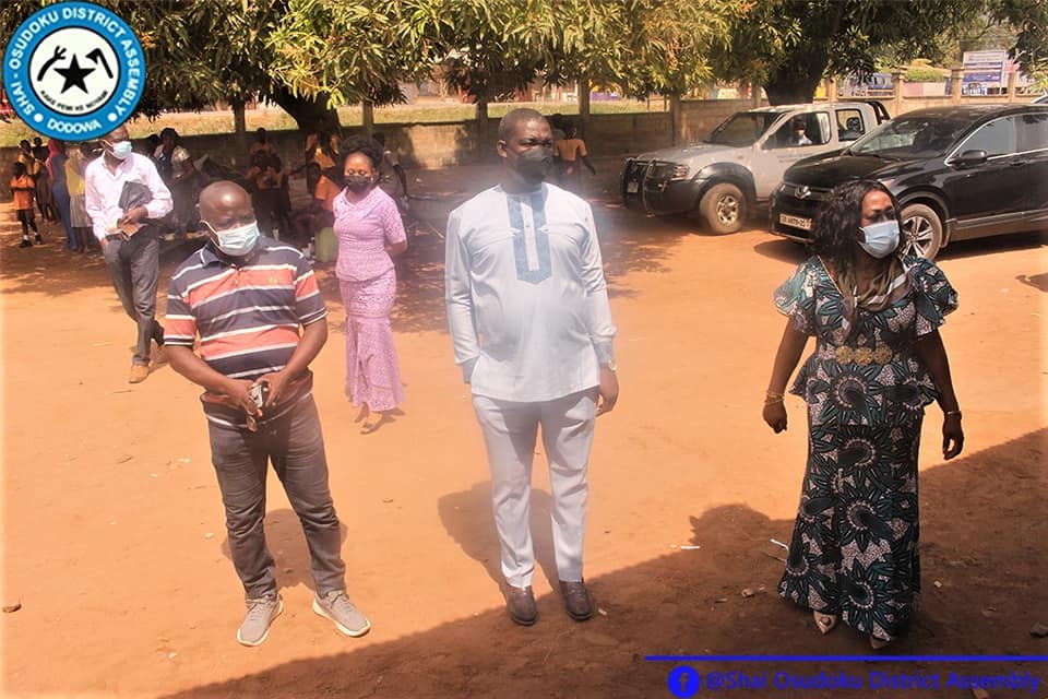 Shai-Osudoku District Observes My First Day at School.
