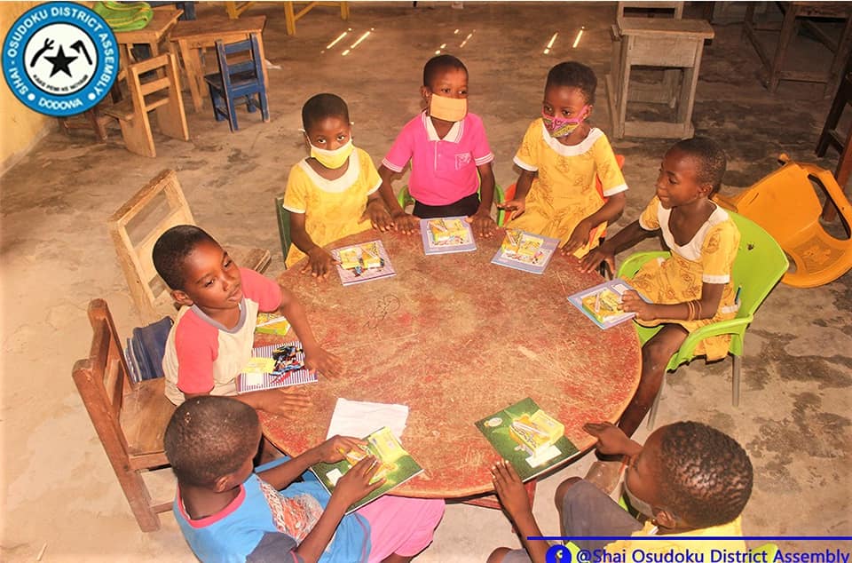 Shai-Osudoku District Observes My First Day at School.