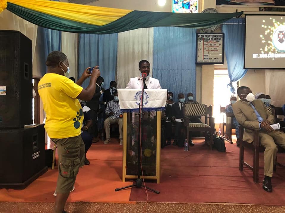 Presbyterian Church Dodowa Organizes Sendoff Thanksgiving Service for Rev. Lawerteh