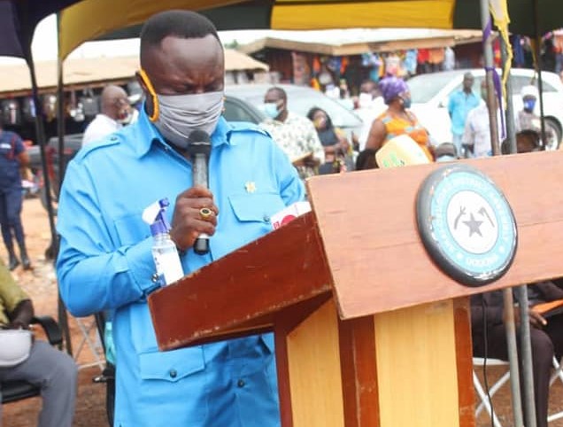 Official Sod Cutting for the Construction of Dodowa and Asutsuare Market., SODA