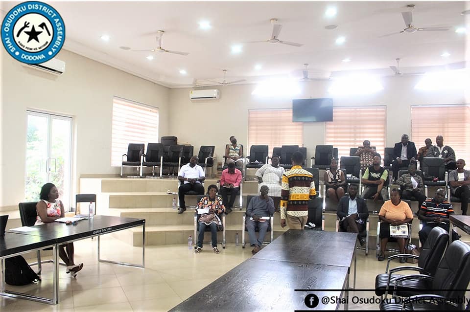 Two-Day Sensitization Workshop on Justice Delivery System Held In Shai-Osudoku District.