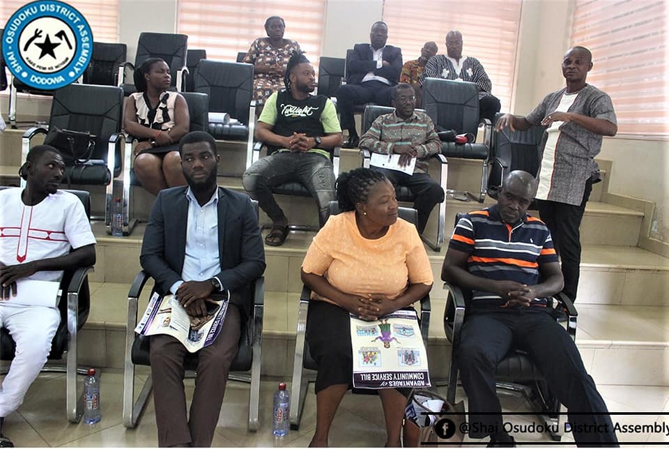 Two-Day Sensitization Workshop on Justice Delivery System Held In Shai-Osudoku District.