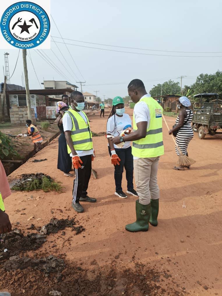 SHAI-OSUDOKU DCE SPEARHEADS CLEAN-UP EXERCISE AT KORDIABE.