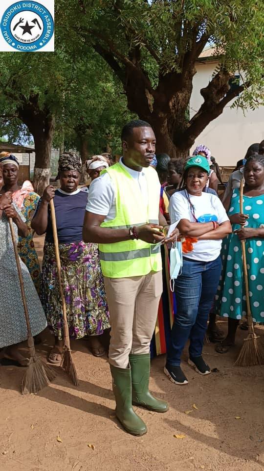 SHAI-OSUDOKU DCE SPEARHEADS CLEAN-UP EXERCISE AT KORDIABE.