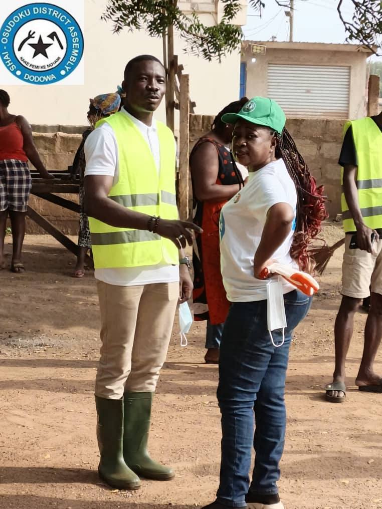 SHAI-OSUDOKU DCE SPEARHEADS CLEAN-UP EXERCISE AT KORDIABE.