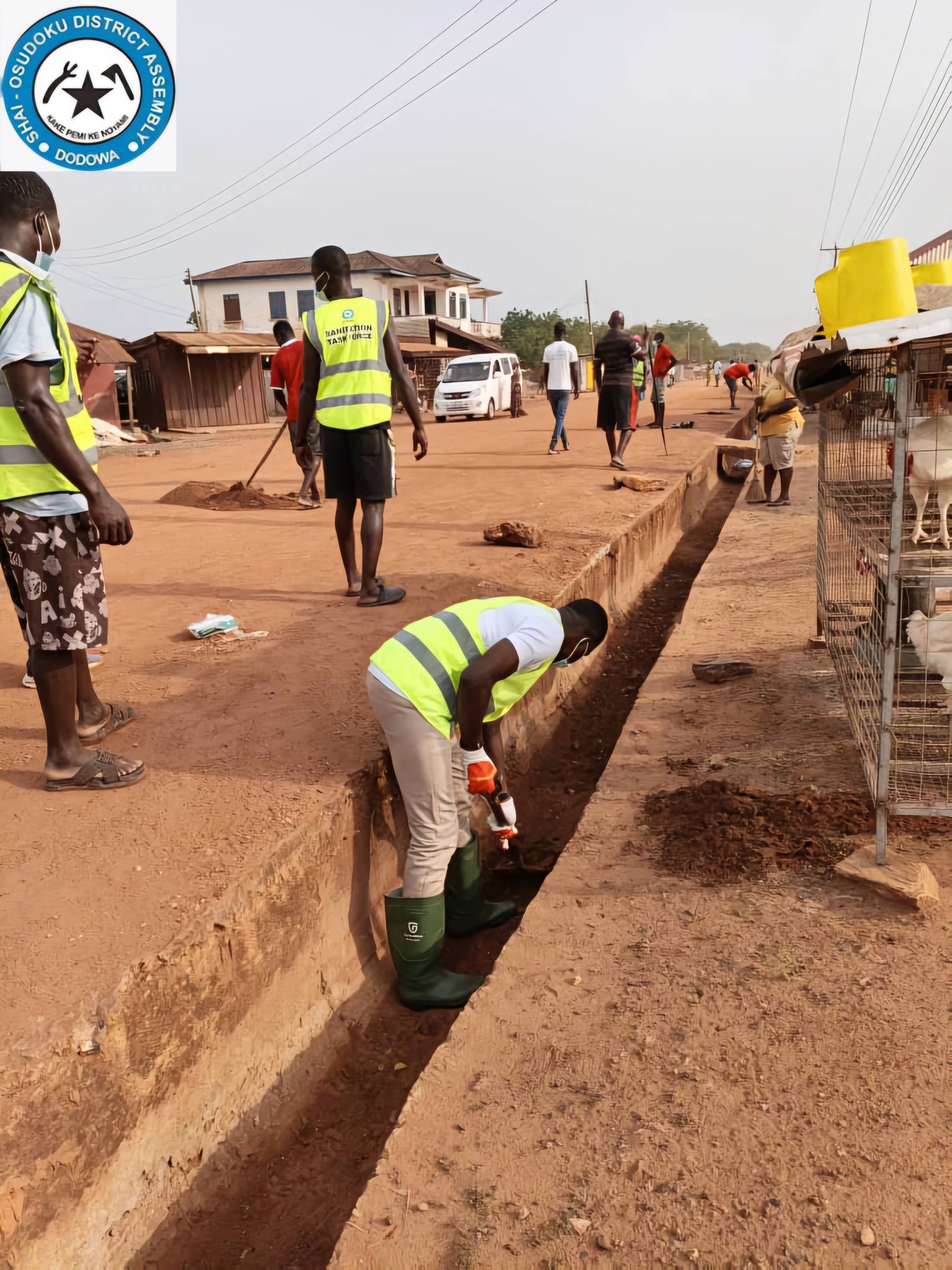 SHAI-OSUDOKU DCE SPEARHEADS CLEAN-UP EXERCISE AT KORDIABE.