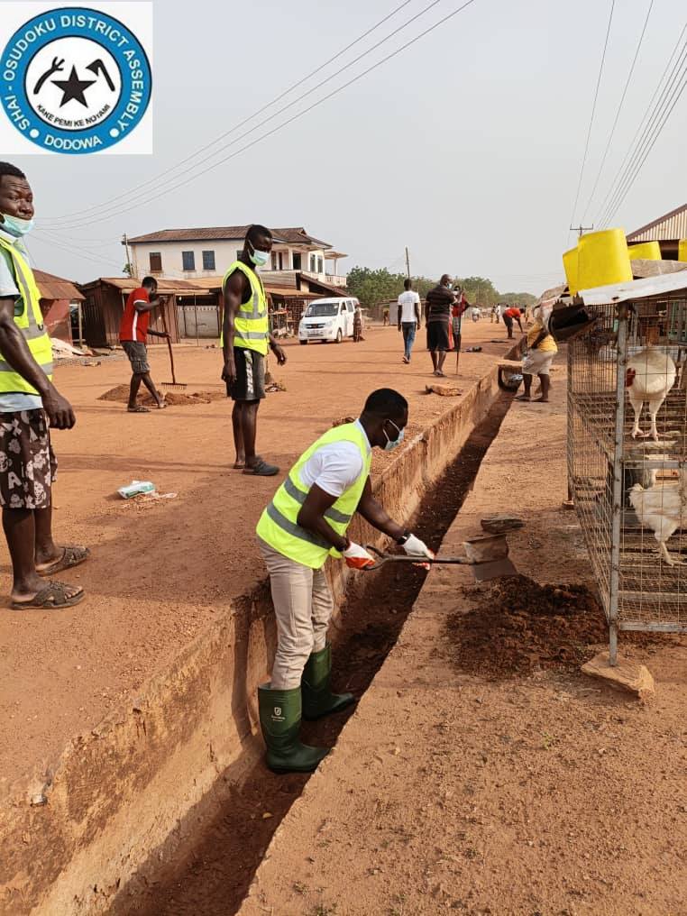 SHAI-OSUDOKU DCE SPEARHEADS CLEAN-UP EXERCISE AT KORDIABE.