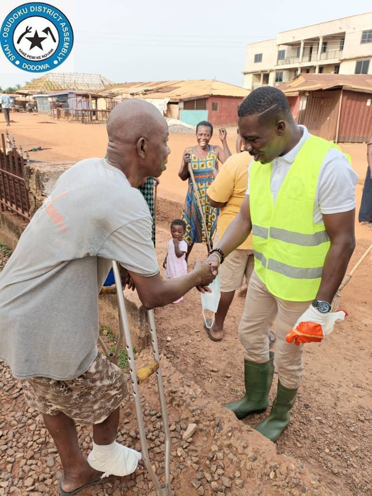 SHAI-OSUDOKU DCE SPEARHEADS CLEAN-UP EXERCISE AT KORDIABE.